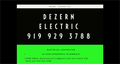 Desktop Screenshot of dezernelectric.com